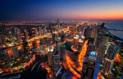 Dubai Night Magic: Cityscapes and Skylines