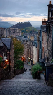 Edinburgh's Mystical Skyline: The Charm of the Old Streets