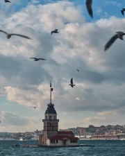 Istanbul Skyline: Flying Over the Bosphorus