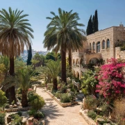 Oriental Charm: Jerusalem Skyline