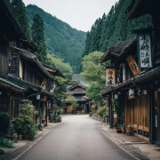 Harmony of Kyoto: Nature and Architecture in Cityscapes Skylines