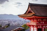 The Enchanting Elegance of Kyoto's Skyline: Cityscapes of Japan