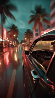 Neon Vortex Las Vegas: Night Drive Cityscapes Skylines