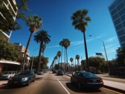 LA's Vibrant Skies: The Dynamics of Cityscapes