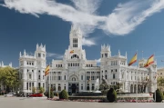 The Grandeur of Madrid: The City's Silhouette in the Spanish Sky
