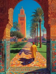 Medina of Marrakech: Light and Shadow of Eastern Architecture