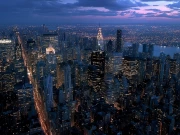 New York at Night: The Energy of Lights in Cityscapes Skylines