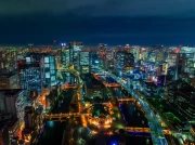 Osaka Night Lights: City Symphony