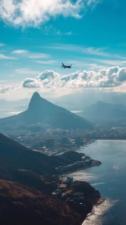 Air Travel: Rio de Janeiro Panorama