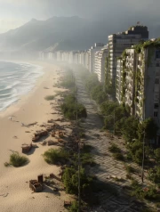 Rio Harmony: Nature and Architecture by the Sea - Cityscapes Skylines
