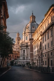 Roman Domes: Eternal Beauty of the Cityscape