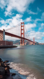 Horizon Magic: San Francisco at Sunset