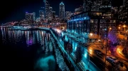 Seattle at Night: An Urban Wonder in Lights and Reflections