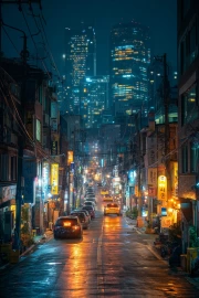 Seoul at Night: Symphony of Lights and Shadows – Cityscapes Skylines South Korea