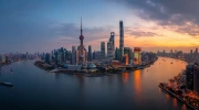 Sunset Shanghai: The Vibrant Skyline of a Metropolis