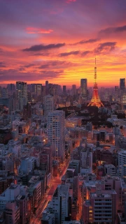 Tokyo Night Symphony: City Lights Shine