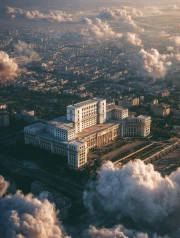 Urban Dance Above the Clouds: Pop Art Architecture