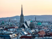 Magical Lights of Vienna: Cityscapes Skylines Panorama