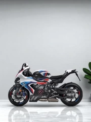 BMW M 1000 RR: Aesthetics of Speed on a Minimalistic Background