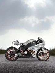 Freedom on a Gravel Road: Buell XB Under Cloudy Skies