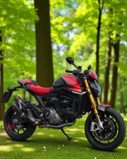 Ducati Monster SP: Freedom in the Forest Dali