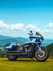 Harley Davidson Road Glide ST: Freedom on a Hill with a Valley View