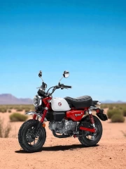 Speed and Freedom: Honda Monkey on the Desert Highway