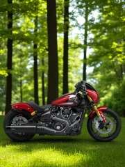 Legend of the Forest: Indian Motorcycle Scout in the Wild