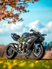 Spring Wind: Kawasaki Ninja H2R and Motorcycles