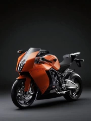 Speedy Style: KTM 1190 RC8 on Dark Grey Background