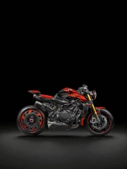 MV Agusta Rush 1000: Motorcycle Power On Dark Background