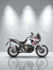 Elegance of MV Agusta LXP on Marble Background: Dynamics and Style