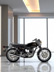 The Legendary Norton Commando on the Marble Podium: An Icon of Motorcycle Style