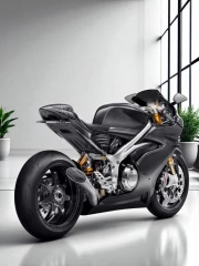 Speedy Style: Norton V4 SV on a Minimalistic Background