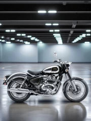 Royal Enfield Classic 650: Style and Speed in Underground Parking
