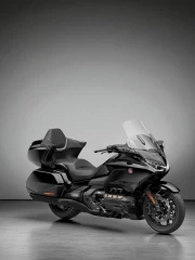 Honda Gold Wing: Legend on a Gray Background - Motorcycle for Travel