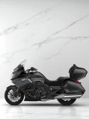 BMW K 1600 Grand America: Touring on a Marble Background