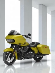 Harley Davidson Road Glide Limited: Elegance on White Marble