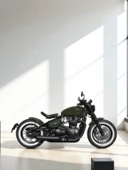 Triumph Bobber Elegance: Minimalism and Motorcycle Aesthetics