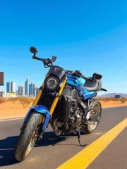 Freedom on the Horizon: Yamaha XSR900 on the Road to the Metropolis