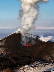 The Majesty of Nature: Volcano in the Heart of the Landscape