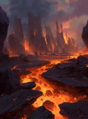 Fire Volcanoes: The Power of Nature in the Landscape