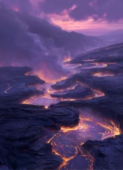 The Majesty of the Volcanoes: Dance of the Fire Lava
