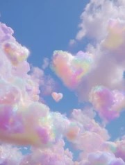 Hearts in the Azure Sky: Cloudscapes