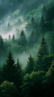 Forest Magic: Natural Landscapes and Trees