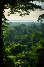 Green Harmony: Endless Forests and Silence
