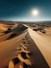 Desert Mirage: The Warmth and Tranquility of Nature