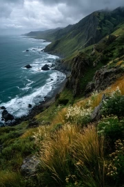 Raging Waves at Cliffside Views