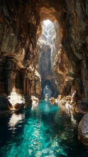Secrets of Underground Waters: Magical Caves and Canyons of Nature