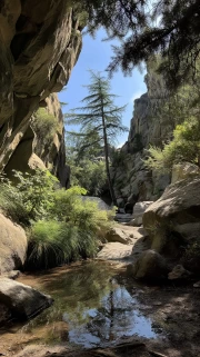 Harmony of Canyons and Caves: Natural Landscapes